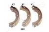 <strong>NISSAN Щеки торм. задние Tiida 07- JAPANPARTS GF-102AF (фото 1)</strong>