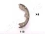 <strong>Колодки ручного гальма NISSAN 350Z, Teana JAPANPARTS GF-119AF (фото 1)</strong>