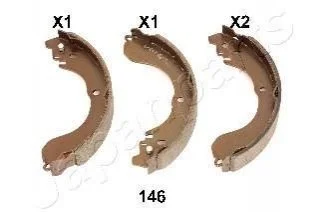 <strong>JEEP Тормозные колодки барабан.Avenger,Caliber,Compass,Patriot,Nissan Cube JAPANPARTS GF-146AF (фото 1)</strong>