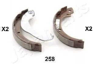 TOYOTA щоки гальм. задні Corolla Verso 04- для Toyota JAPANPARTS GF-258AF фото товару