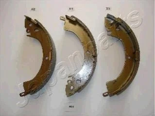 <strong>MITSUBISHI Щеки тормозные Pajero 86- JAPANPARTS GF-501AF (фото 1)</strong>