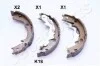 <strong>HYUNDAI Тормозные щеки Accent -10, KIA Rio 05- JAPANPARTS GF-K18AF (фото 1)</strong>