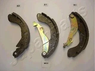 <strong>DAEWOO Тормозные колодки задние CHEVROLET AVEO, KALOS JAPANPARTS GF-W03AF (фото 1)</strong>