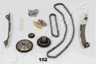 NISSAN К-т цепи (полный) привода ГРМ X-Trail 2,0 -13, Qashqai для Nissan JAPANPARTS KDK-102 фото товару