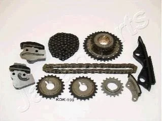 <strong>К-кт. цепи грм. NISSAN MICRA 1.0 -03 (2шт.цепь + 2шт.натяжитель + 4шт. шестерни+ 2шт. натяжителя) JAPANPARTS KDK-105 (фото 1)</strong>