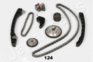 <strong>NISSAN К-кт цепи Note,Micra III,Juke,Tiida,Qashqai 1.6 05- JAPANPARTS KDK-124 (фото 1)</strong>