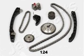 NISSAN К-кт цепи Note,Micra III,Juke,Tiida,Qashqai 1.6 05- для Nissan JAPANPARTS KDK-124 фото товару
