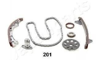 TOYOTA К-кт цепи ГРМ Avensis,Auris,Corolla,Rav 4 II 1.6/1.8VVT-i 00- для Toyota JAPANPARTS KDK-201 фото товару