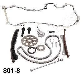 FIAT К-кт ланцюга приводу валу розподільчого Doblo 1.3 1.3d, Opel Combo, Citroen Nemo для Vauxhall, Fiat, Lancia, Opel, Suzuki JAPANPARTS KDK-801-8 фото товару