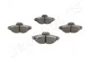<strong>FIAT Тормозные колодки передние Punto 93- JAPANPARTS PA-0058AF (фото 1)</strong>