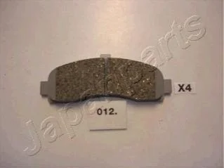 <strong>NISSAN Колодки тормозные передние MICRA 1.0/1.3-16V 10/92- JAPANPARTS PA-012AF (фото 1)</strong>