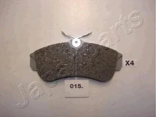 <strong>NISSAN Тормозные колодки перед.Primera 90-01, Almera 00- JAPANPARTS PA-015AF (фото 1)</strong>