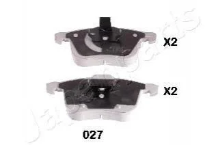 <strong>CADILLAC Тормозные колодки дисковые BLS, Opel Vectra C 3,0 V6 03- JAPANPARTS PA-027AF (фото 1)</strong>