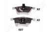 CADILLAC Тормозные колодки дисковые BLS, Opel Vectra C 3,0 V6 03- JAPANPARTS PA-027AF (фото 1)