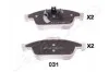 <strong>RENAULT Тормозные колодки передн.Duster,Megane 09- JAPANPARTS PA-031AF (фото 1)</strong>
