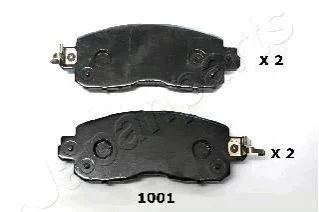 <strong>NISSAN Тормозные колодки передн.LEAF 10- JAPANPARTS PA-1001AF (фото 1)</strong>