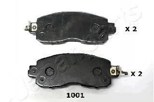 NISSAN Тормозные колодки передн.LEAF 10- для JAPANPARTS PA-1001AF фото товару