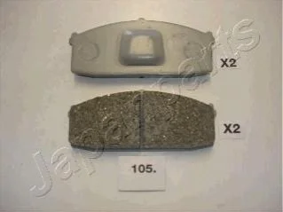 <strong>Гальмівні колодки передн. NISSAN BLUBIERD 80- JAPANPARTS PA-105AF (фото 1)</strong>