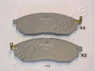 NISSAN Тормозные колодки передн..Murano,Navara,Pathfinder 05- сист.Sumitomo для JAPANPARTS PA-115AF фото товару
