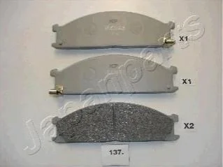 <strong>NISSAN К-т тормозных колодок передн.Urvan 2.5D JAPANPARTS PA-137AF (фото 1)</strong>