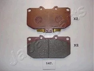SUBARU Тормозные колодки передн. Impreza 98- для Subaru JAPANPARTS PA-147AF фото товару