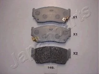 <strong>NISSAN Тормозные колодки передн.Sunny kombi 90- JAPANPARTS PA-149AF (фото 1)</strong>