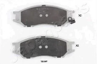 NISSAN Тормозные колодки передн.Almera 00- для Nissan JAPANPARTS PA-150AF фото товара