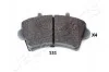 <strong>RENAULT Тормозные колодки перед. Master 98-Opel Movano 98- JAPANPARTS PA-151AF (фото 1)</strong>