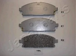 NISSAN Тормозные колодки передн. X-Trail 01- для JAPANPARTS PA-154AF фото товару