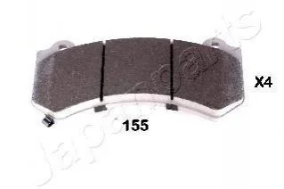 CHEVROLET колодки гальм. передн. Camaro, JEEP для JAPANPARTS PA-155AF фото товару