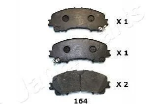 <strong>NISSAN Колодки торм. пер. X-Trail 1.6dCi 13-,Infiniti Q50 JAPANPARTS PA-164AF (фото 1)</strong>