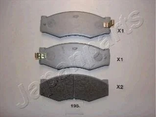 <strong>NISSAN Колодки тормозн.передн. Bluebird,Serena,Vanette 84- JAPANPARTS PA-195AF (фото 1)</strong>