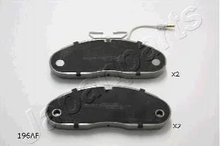 <strong>Тормозные колодки пер. NISSAN Atleon 00- JAPANPARTS PA-196AF (фото 1)</strong>
