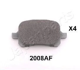 TOYOTA гальмівні колодки передн.Camry 96- для Toyota JAPANPARTS PA-2008AF фото товару