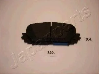 TOYOTA Тормозные колодки передн.Yris 05- для JAPANPARTS PA-220AF фото товару
