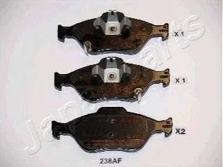 <strong>TOYOTA Тормозные колодки передн. Yaris 05- JAPANPARTS PA-238AF (фото 1)</strong>