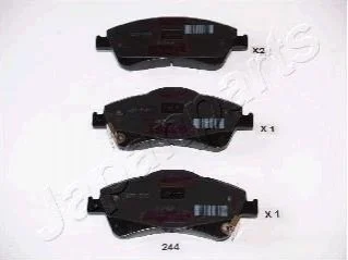 TOYOTA Тормозные колодки передн.Avensis 09-,Auris 07- для JAPANPARTS PA-244AF фото товара