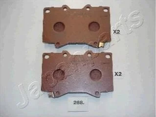 <strong>TOYOTA Тормозные колодки передн.Land Cruiser 100 98- JAPANPARTS PA-268AF (фото 1)</strong>