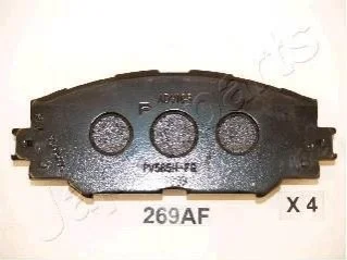 <strong>TOYOTA Колодки тормозные передн. Auris,Corolla,RAV-4 05- JAPANPARTS PA-269AF (фото 1)</strong>