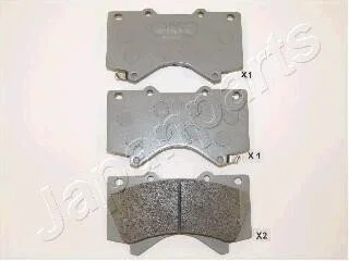 <strong>TOYOTA гальмівні колодки передн.Land Cruiser 4.7/4.5d 08- JAPANPARTS PA-272AF (фото 1)</strong>