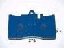 <strong>TOYOTA Тормозные колодки дисковые передн.Lexus LS (FE) 430 00- JAPANPARTS PA-274AF (фото 1)</strong>