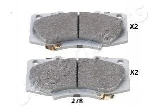 <strong>TOYOTA Тормозные колодки передн.Hilux 05- JAPANPARTS PA-278AF (фото 1)</strong>