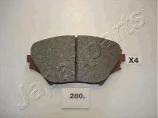 <strong>TOYOTA Тормозные колодки передние Rav 4 00- JAPANPARTS PA-280AF (фото 1)</strong>