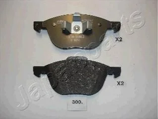 <strong>FORD Тормозные колодки передн.C-Max,Focus II,III,Kuga I,II Mazda 3,5,Volvo 03- JAPANPARTS PA-300AF (фото 1)</strong>