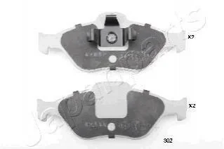 <strong>MAZDA Тормозная колодка перед.Ford Fiesta, Fusion 02-,Mazda 2 03- JAPANPARTS PA-302AF (фото 1)</strong>