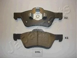 <strong>MAZDA Тормозные колодки пер.Tribute, FORD Maverick 01- JAPANPARTS PA-315AF (фото 1)</strong>