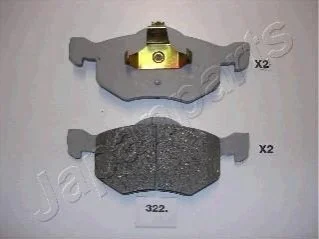 <strong>MAZDA Тормозные колодки пер.Tribute, FORD Maverick 01- JAPANPARTS PA-322AF (фото 1)</strong>