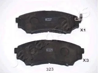 <strong>MAZDA Тормозн.колодки передн.Ford Ranger,Mazda BT-50 99- JAPANPARTS PA-323AF (фото 1)</strong>