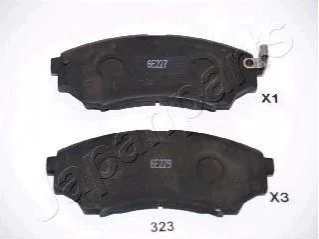 MAZDA Тормозн.колодки передн.Ford Ranger,Mazda BT-50 99- для JAPANPARTS PA-323AF фото товару