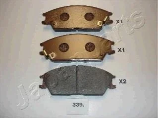 <strong>HYUNDAI Тормозные колодки дисковые Accent,Getz,Lantra,Honda,Mitsubishi JAPANPARTS PA-339AF (фото 1)</strong>